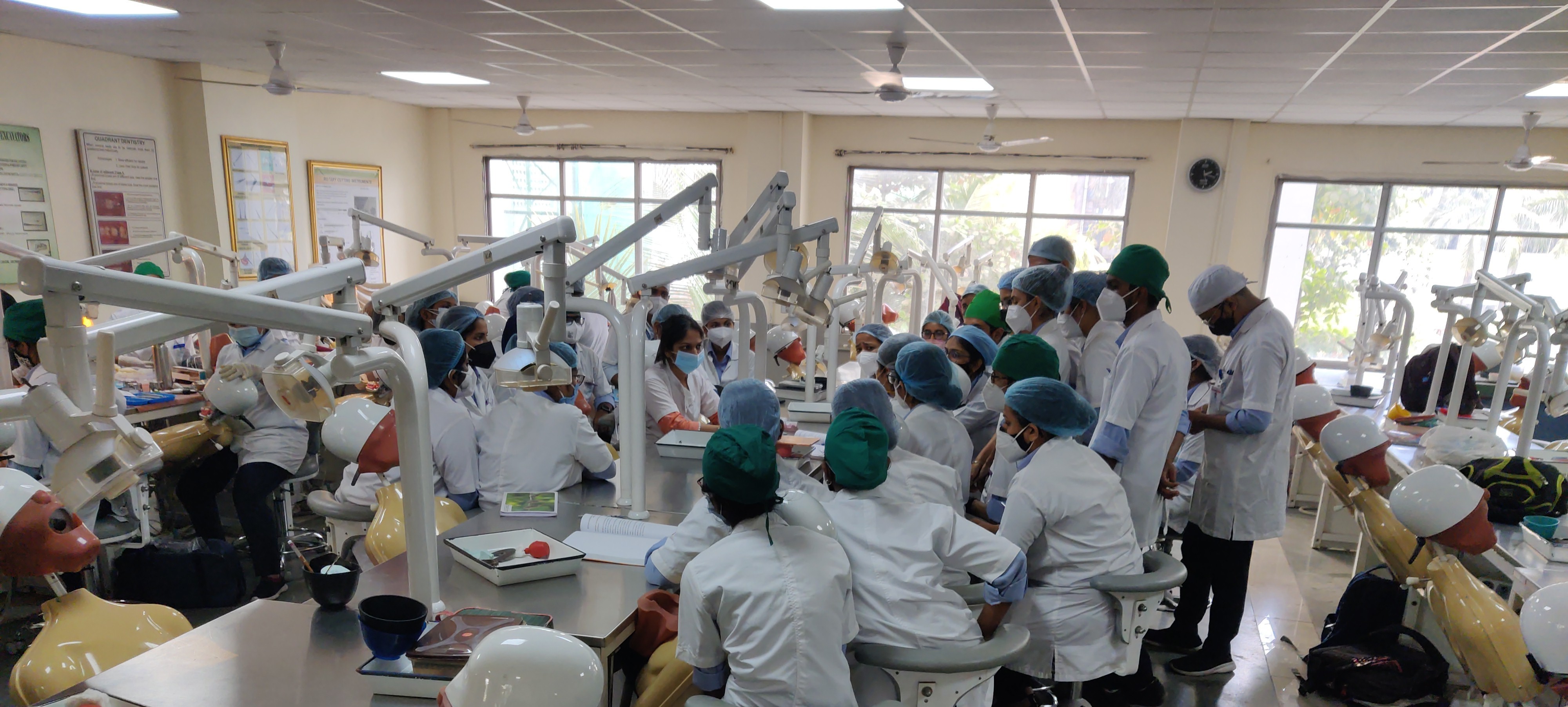 Demonstration in U.G. Pre clinical Laboratory