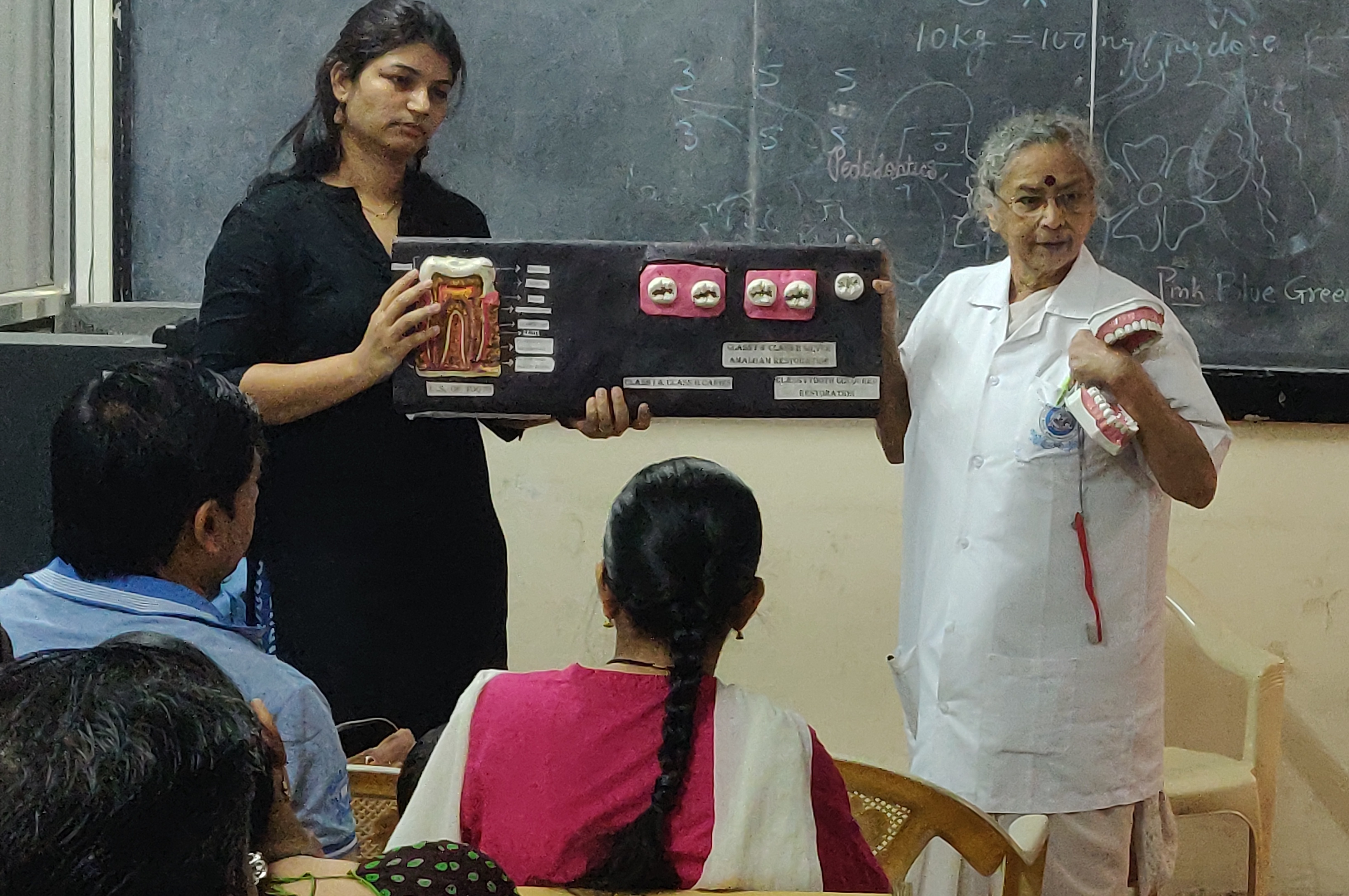 Patient education about oral health