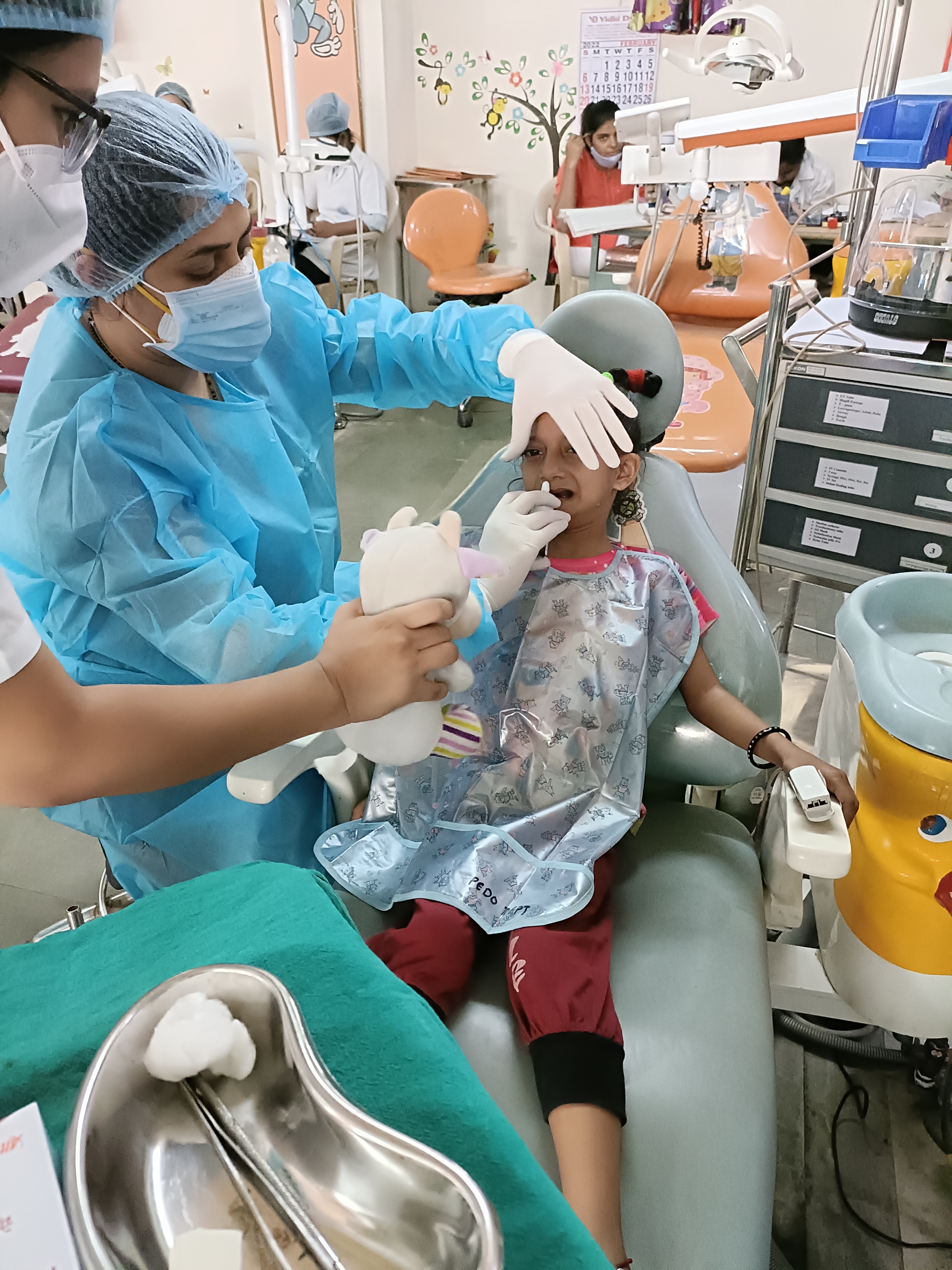 Treatment under nasal sedation