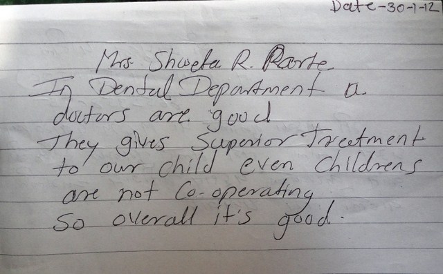 Department of Pedodontics